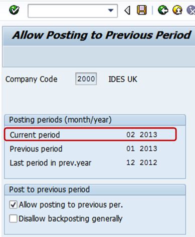 Allow post. Copy the data if the previous period?.