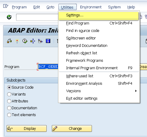 SAP Debug Tips