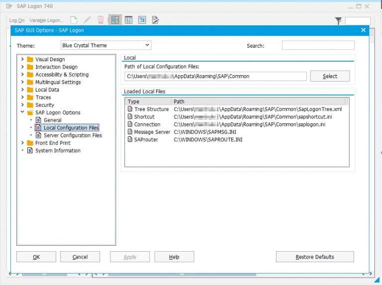 How to create two SAPLogn Applications